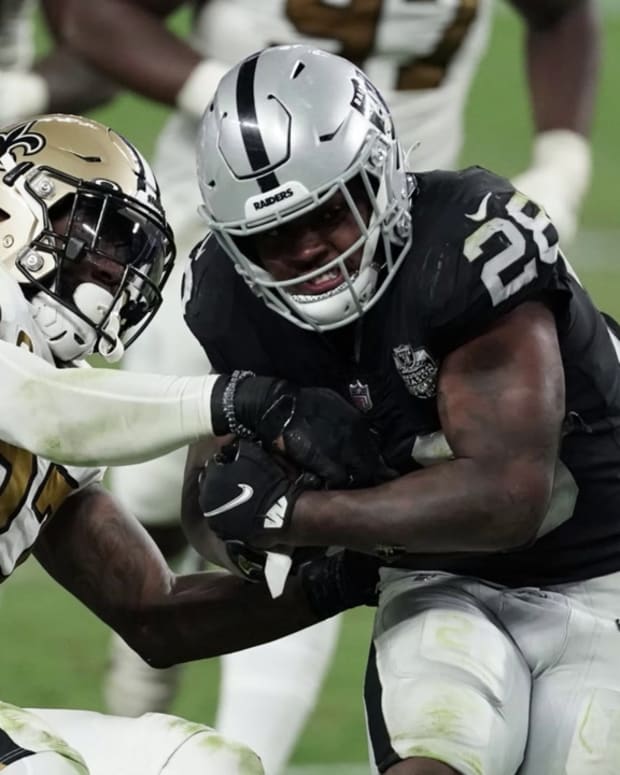 Raiders RB Josh Jacobs